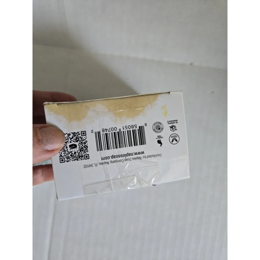 Naples Soap Co Coconut Bars Loffah New In Pkg 3 Bars Natural Exfoliating